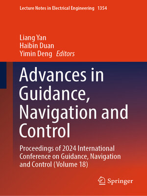 cover image of Advances in Guidance, Navigation and Control